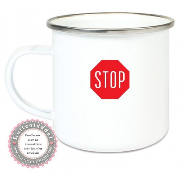 ♥ zauberhafte Tasse Emailletasse, Becher,  Baustelle, Fahrzeuge, Bagger, Traktor, Kran, Kipper, Sterne Name,  Wunschname, KITA Kindergarten, Einschulung, Dankeschön, Abschied, Jubiläum, Geschenk, Becher von Lüttentüddel